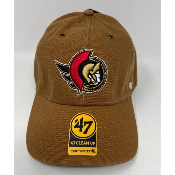 ‘47 Brand Other - Ottawa Senators Carhartt '47 Brand NHL Clean Up Adjustable Brown Hat
